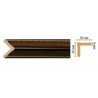 Цветной угол Decomaster 116-51 ДМ (30*30*2400)
